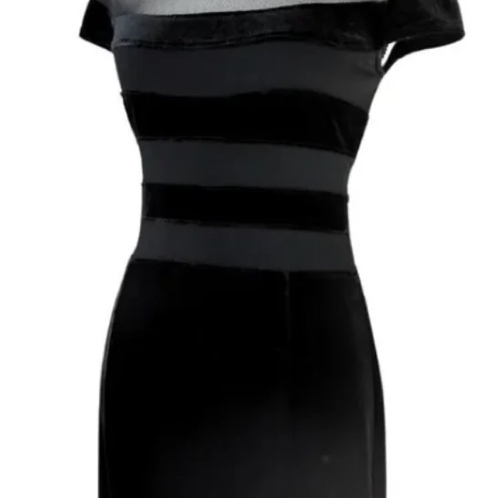 Elegant Black Off-Shoulder Dress